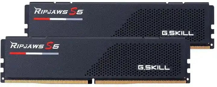 G.skill Pamięć PC DDR5 64GB 2x32GB Ripjaws S5 6400MHz CL32 XMP3 Czarna F5-6400J3239G32GX2-RS5K