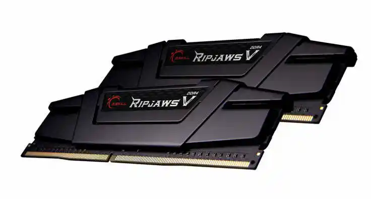 G.skill Pamięć RipjawsV DDR4 64GB 2x32GB 3200MHz CL16 XMP2 F4-3200C16D-64GVK