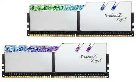 G.skill Trident Z Royal DDR4 16GB 2 x 8GB 4800 CL18 Srebrny Pamięć RAM F4-4800C18D-16GTRS