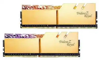 G.skill Trident Z Royal Gold DDR4 64GB 2 x 32GB 2666 CL19 Złoty Pamięć RAM F4-2666C19D-64GTRG