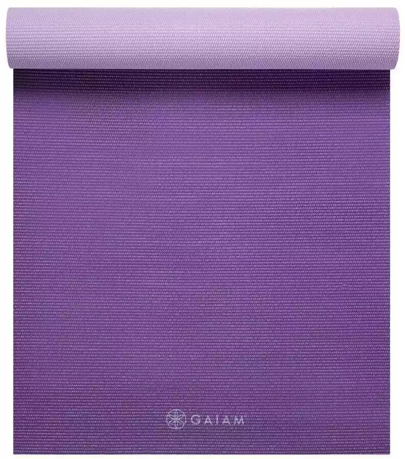 Gaiam Mata Do Jogi Dwustronna Plum Jam 6 mm 60526