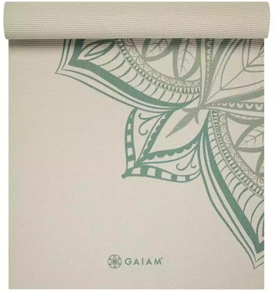 Gaiam Mata Do Jogi Vintage Green Point 5mm 64949