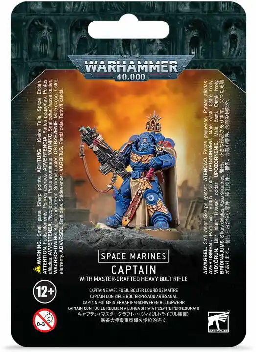 Games Workshop Space Marines: Captain With Master-Crafted Bolt Rifle