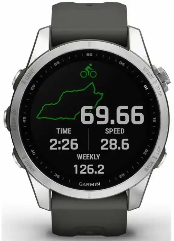 Garmin Smartwatch Fenix 7S Srebrny 010-02539-01