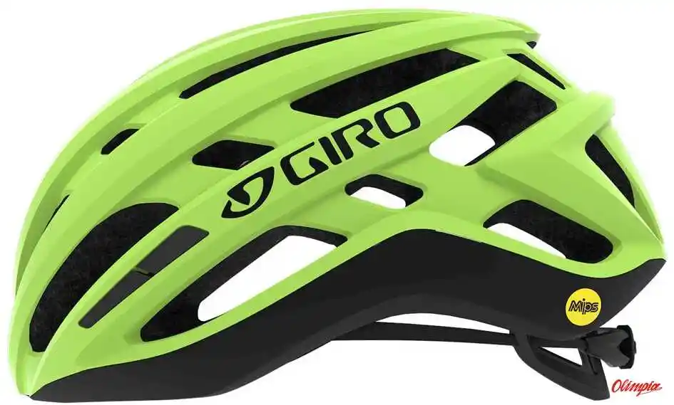 Giro Unisex kask rowerowy dla dorosłych Agilis MIPS Road żółty Highlight Yellow rozmiar S 51-55 cm