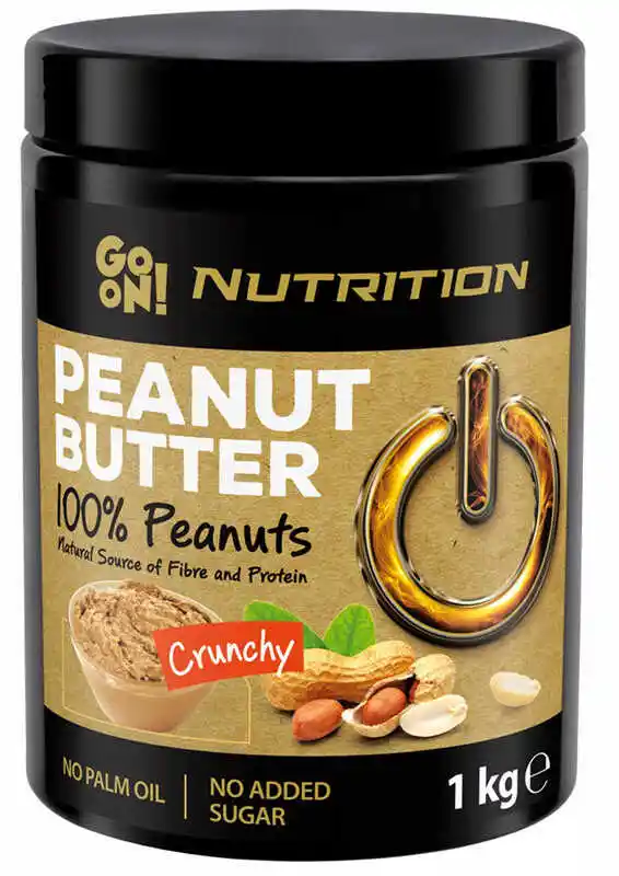 GO ON Nutrition Peanut Butter 100 procent Peanuts 1000g