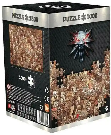 Good Loot Puzzle 1000 The Witcher (Wiedźmin): Birthday