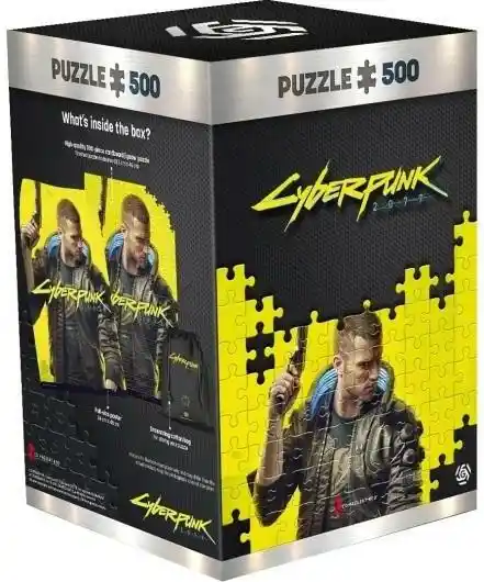 Good Loot Puzzle 500 Cyberpunk 2077: Keyart Male V