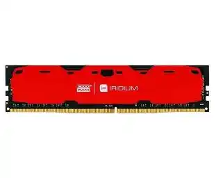 Goodram Iridium DDR4 16GB 2400 CL17 Czerwony Pamięć RAM IR-R2400D464L17/16G