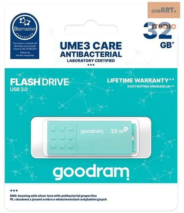 GOODRAM Pendrive UME3 Care 32GB USB 3.0