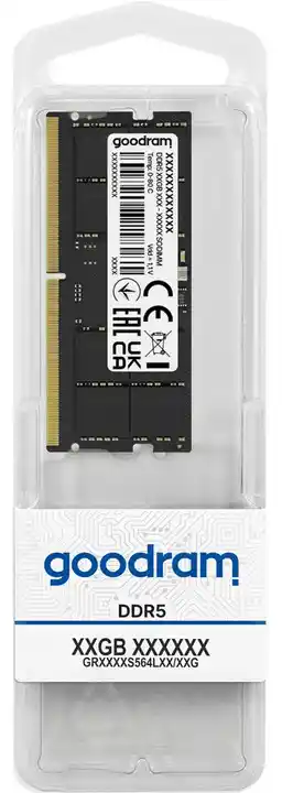 Goodram SO-DIMM DDR5 32GB 4800MHz CL40 2048x8 GR4800S564L40/32G