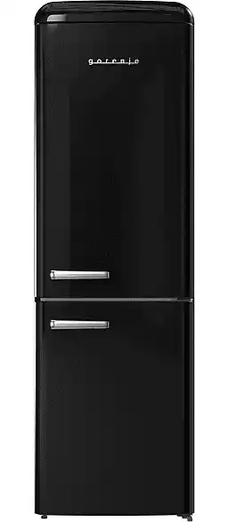 Gorenje Lodówka ONRK619DBK Retro Czarny