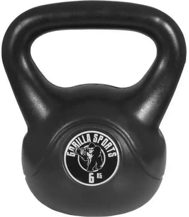 Gorilla Sports 6 kg kettlebell ciężarek