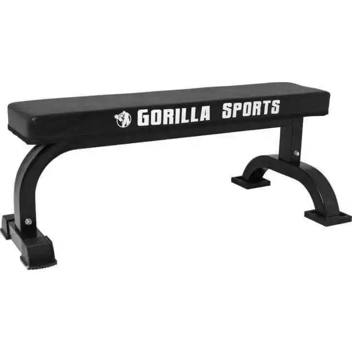 Gorilla Sports Ławka do ćwiczeń prosta czarna 100109-00045-0001