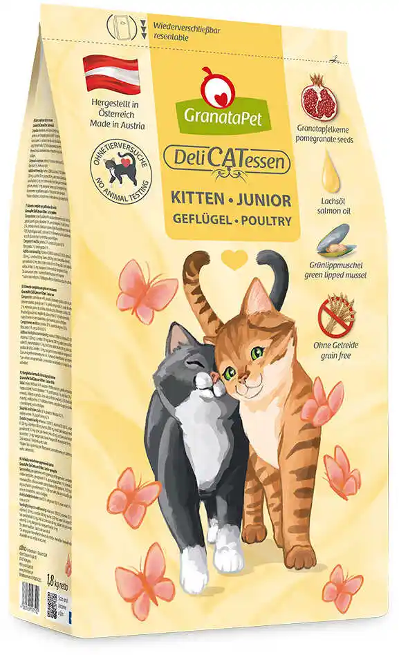 Granatapet DeliCatessen Kitten drób - 1,8 kg karma sucha