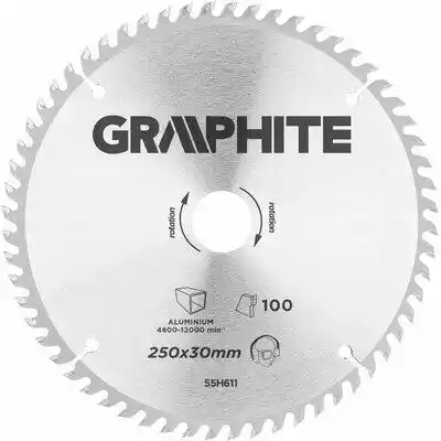 GRAPHITE Tarcza do cięcia 55H611 250 mm