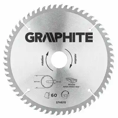 GRAPHITE Tarcza do cięcia 57H678 200 mm