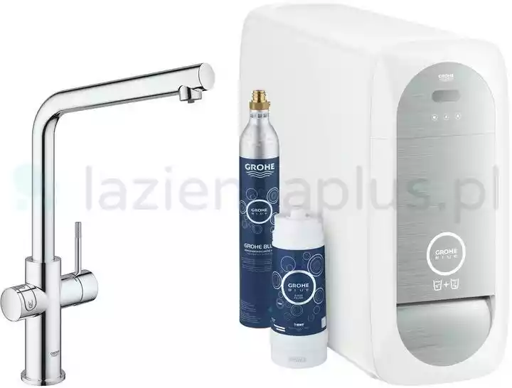 Grohe Blue Home Bateria kuchenna wysoka z funkcją filtrowania wody chrom 31454001