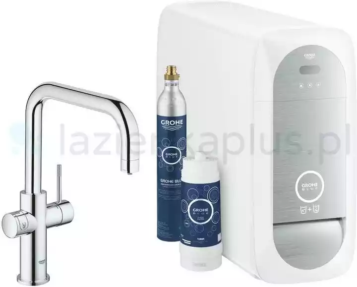 Grohe Blue Home Bateria kuchenna wysoka z funkcją filtrowania wody chrom 31456001