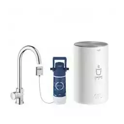 Grohe Red Mono Zestaw Zawór sztorcowy wysoki + bojler w rozmiarze M + filtr chrom 30085001