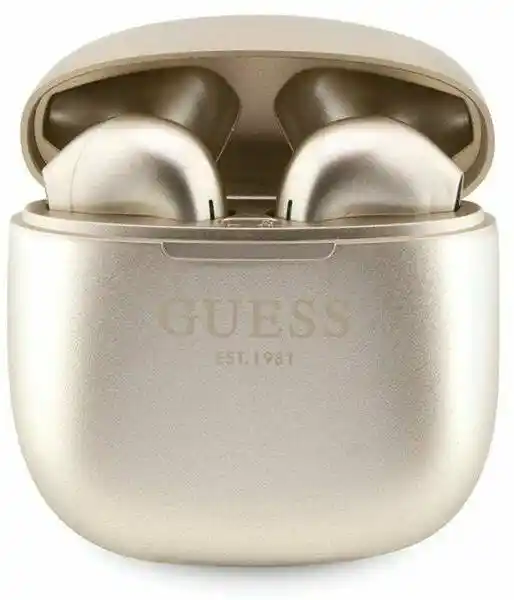 Guess Słuchawki Bluetooth TWS GUTWST26PSD Złote