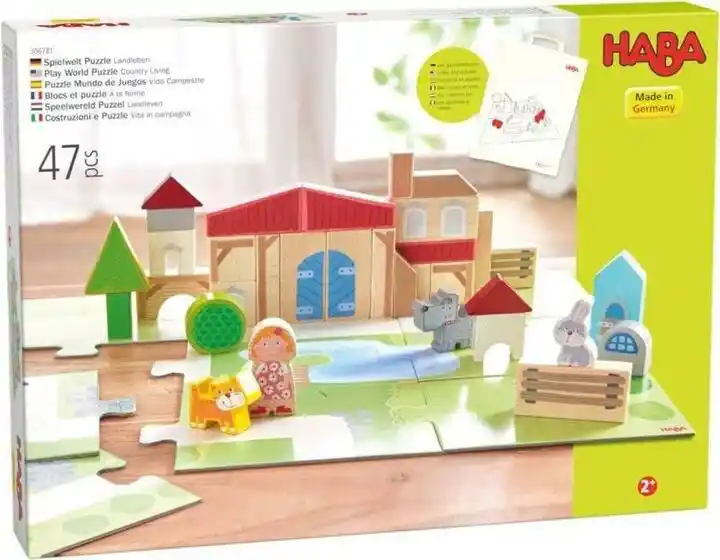 Haba Puzzle Play World Życie Na Wsi