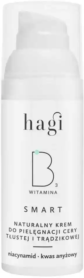 Hagi Smart B-Naturalny krem do pielęgnacji cery tłustej i trądzikowej 50ml