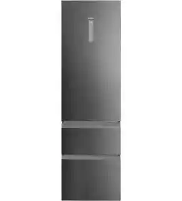 Haier HTW5620ENMP 205cm dark inox lodówka