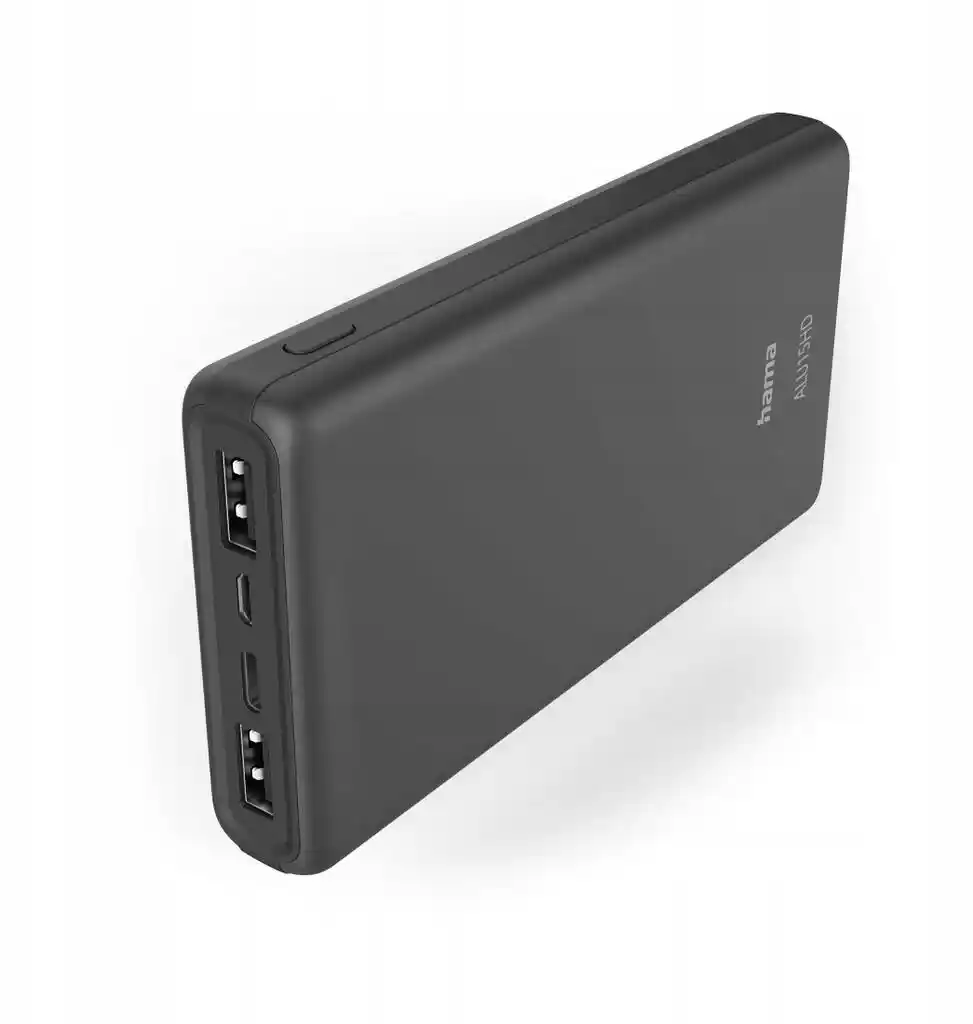 Hama Powerbank ALU15HD 15000mAh 1xUSB-C 2xUSB-A Antracyt 201655