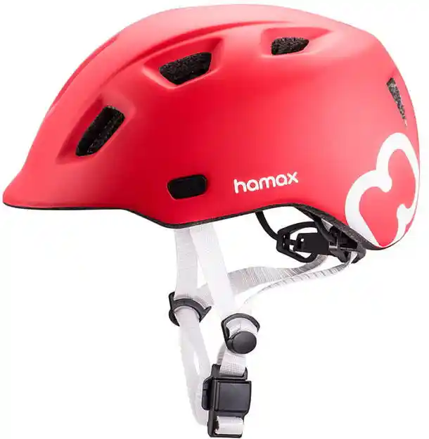 Hamax Kask dziecięcy Thundercap - Kask 47-52 cm czerwony