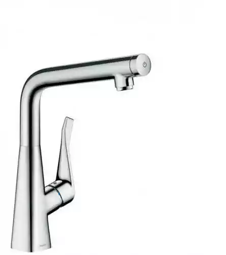 Hansgrohe 14883000 Metris Select Jednouchwytowa bateria kuchenna z obrotową wylewką