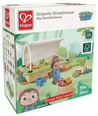 HAPE Zabawka Green Planet Explorer Szklarnia E3416A