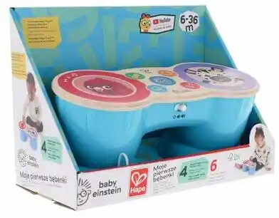 Hape Zabawka interaktywna Baby Einstein Magiczny dotykowy bębenek 61667