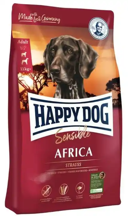 Happy Dog Supreme Sensible Afryka - 12,5 kg