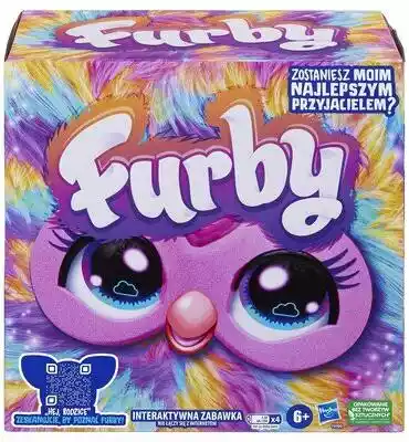 HASBRO Maskotka Furby Tęczowy F8900