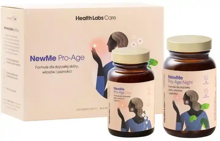 Health Labs Care NewMe Pro-Age Formuła z kolagenem i kwasem hialuronowym 90 kaps