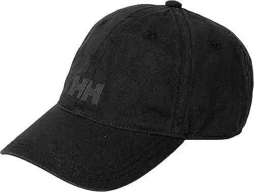 Helly Hansen Czapka z daszkiem Logo Cap 38791 Czarny