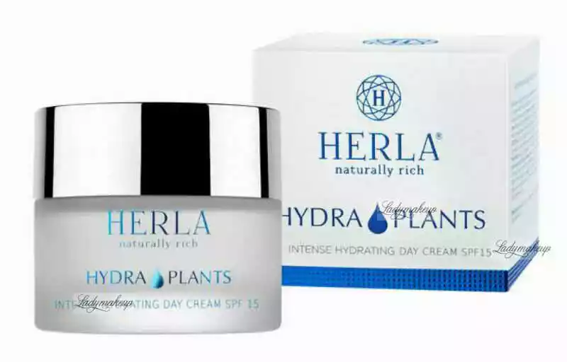 Herla Hydra Plants Intensywnie nawilżający krem na dzień SPF15 50ml