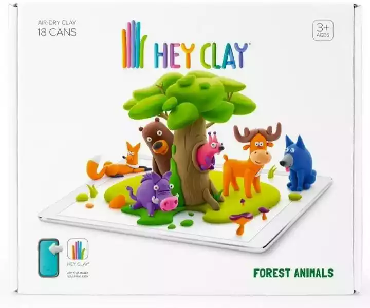 HEY CLAY Masa plastyczna Forest Animals HCL18011CEE