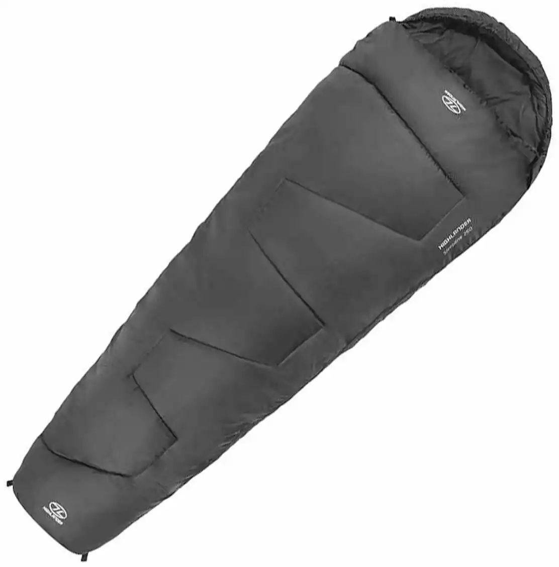 Highlander Śpiwór Outdoor Sleepline Mummy 250 Charcoal