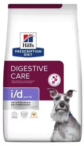 Hills Prescription Diet i/d Low Fat Digestive Care, kurczak - 12 kg