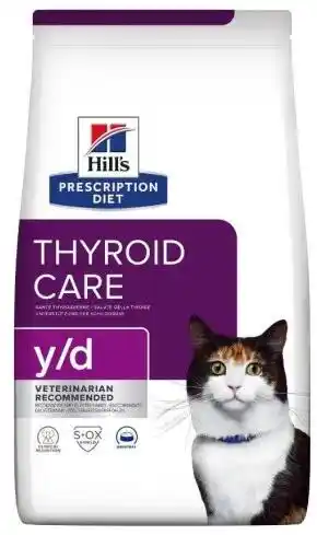 Hills Prescription Diet y/d Thyroid Care - 3 kg karma sucha