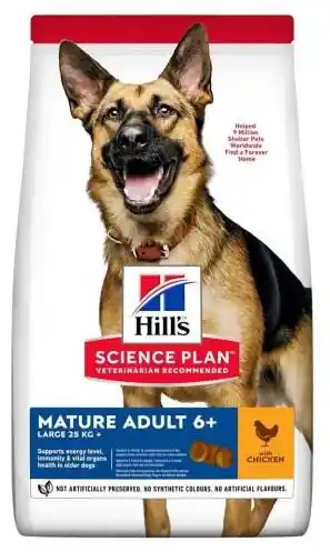 Hills Science Plan Hills Canine Mature Adult 6+ Large Breed, kurczak - 14 kg