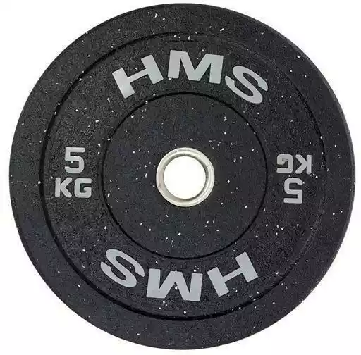 HMS Obciążenie olimpijskie gumowane HTBR05 5 kg