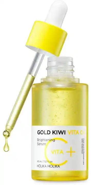 Holika Holika Gold Kiwi Vita C Plus rozświetlające serum z ekstraktem z kiwi 45 ml