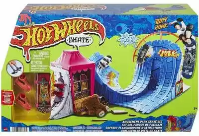 Hot Wheels Zestaw do fingerboard Skate Skatepark Wesołe miasteczko HGT95