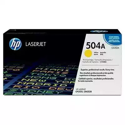 HP CE252A nr 504A Żółty Toner