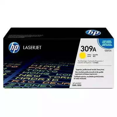 HP Q2672A nr 309A Żółty Toner