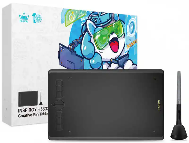 Huion Tablet graficzny Inspiroy H580X