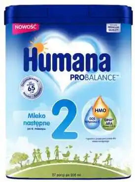 HUMANA 2 ProBalance HMO Mleko następne po 6. miesiącu 750g